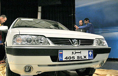 پژو 405 SLX رونمایی شد