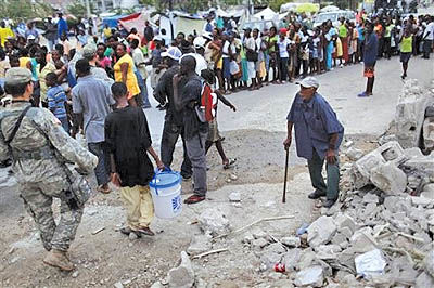 فرارپانصد هزار نفر پس از زلزله پایتخت هائیتی
