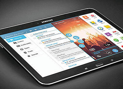 درز مشخصات تبلت Galaxy Tab 4 Advanced سامسونگ