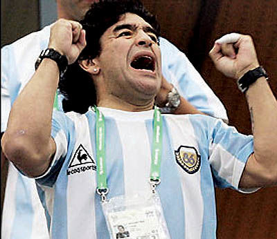 «مارادونا» سرمربی تیم ملی فوتبال آرژانتین