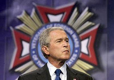 تاکید بوش بر حمایت از نوری‌المالکی