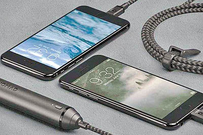 این کابل شارژ موبایل ضدگلوله است