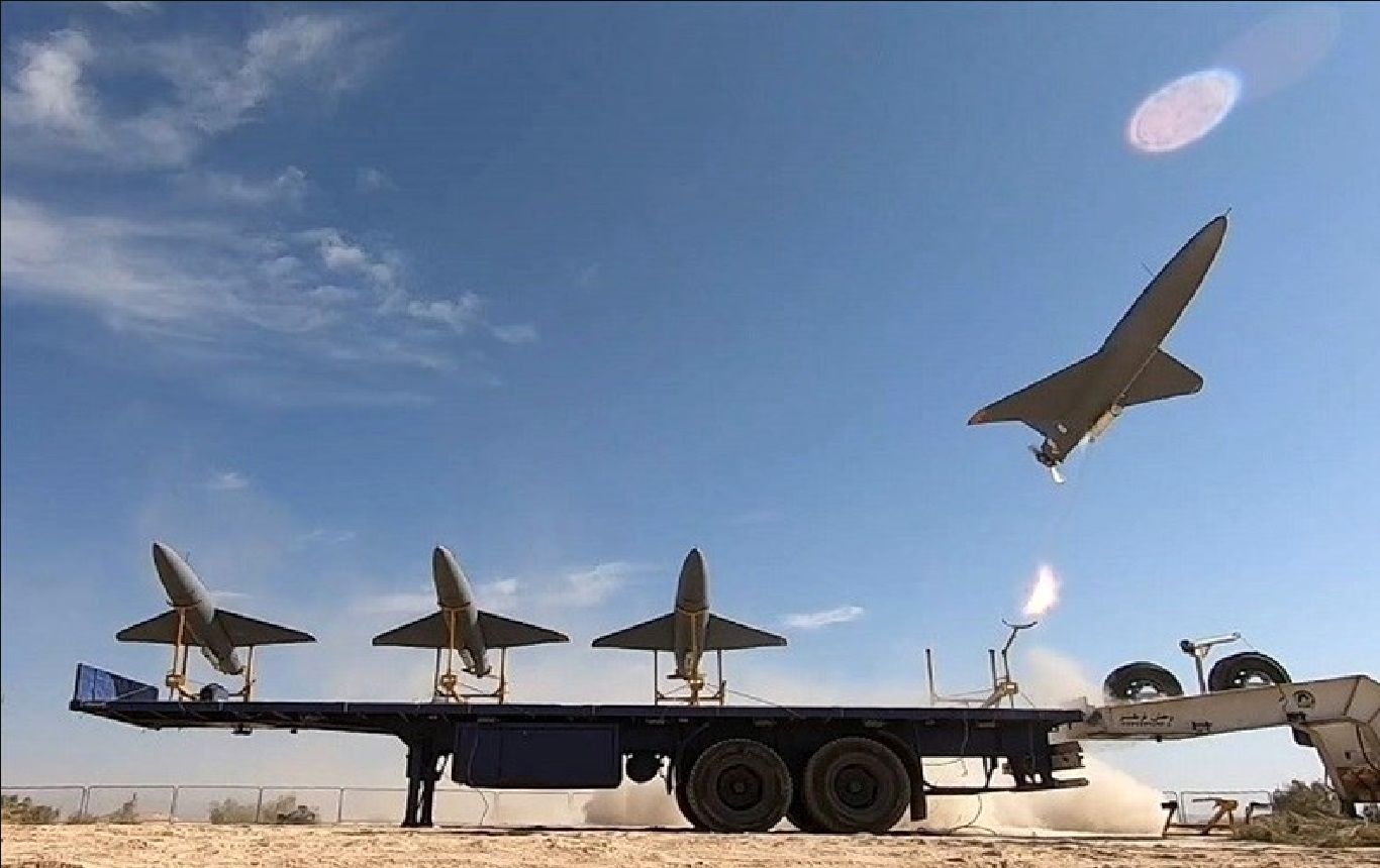 مراکز مهم و راهبردی اسرائیل زیر حملات پهپادی شدید ارتش ایران