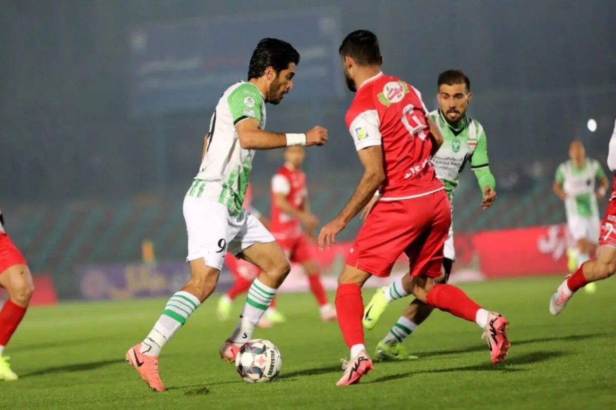 پرسپولیس ۲ بر ۱ خیبر خرم آباد را شکست داد
