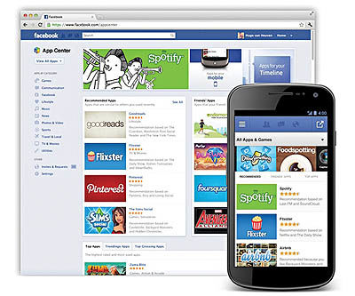 App Center فیس‌بوک معرفی شد