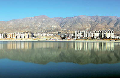 دریاچه چیتگر هوای تهران را تلطیف می‌کند