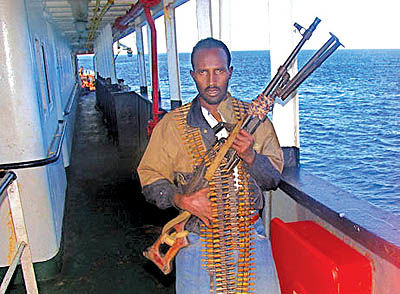 باج‌خواهی دومیلیون دلاری دزدان سومالی