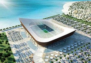 قطر برای گردشگران جام‌جهانی فوتبال جزیره تفریحی می‌سازد
