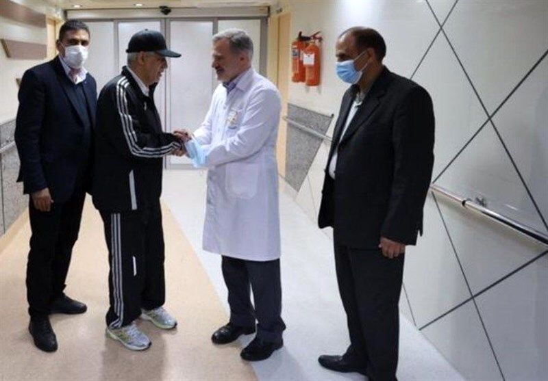 ترخیص وزیر ورزش از بیمارستان