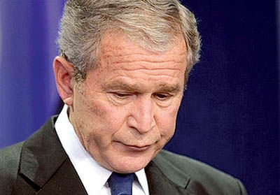 ناکامی بوش در مصاف با افکار عمومی