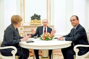 روز بی‌نتیجه مذاکره با پوتین