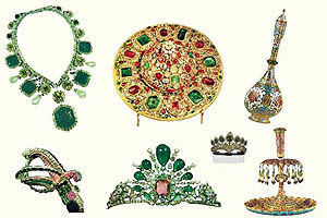 جواهرات سلطنتی، پشتوانه‌های بانکی