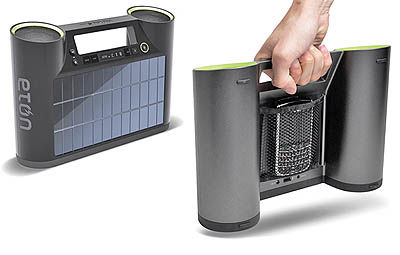 اسپیکر خورشیدی مجهز به بلوتوث