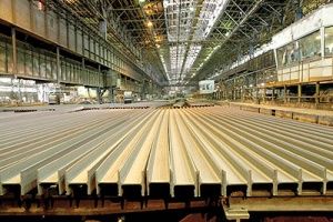 تولید تیرآهن بال پهن در ذوب‌آهن اصفهان آغاز شد - ۱۱ مرداد ۹۴
