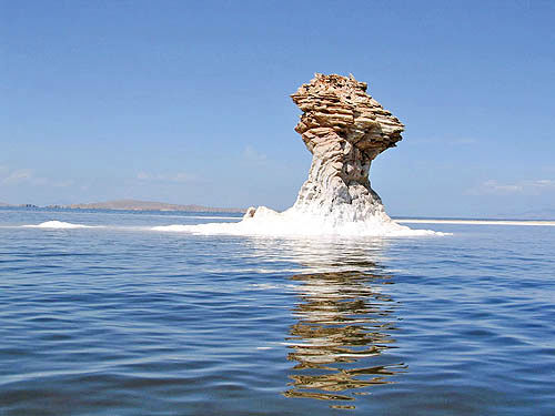 دریاچه ارومیه از مرگ برگشته است