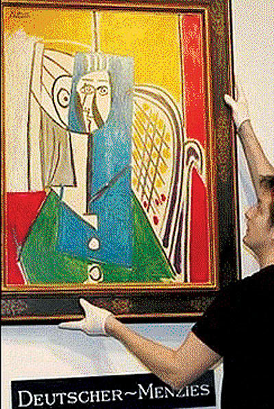 تابلوی پیکاسو در استرالیا رکورد زد