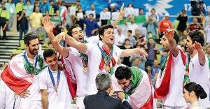 والیبال ایران بر فراز آسیا