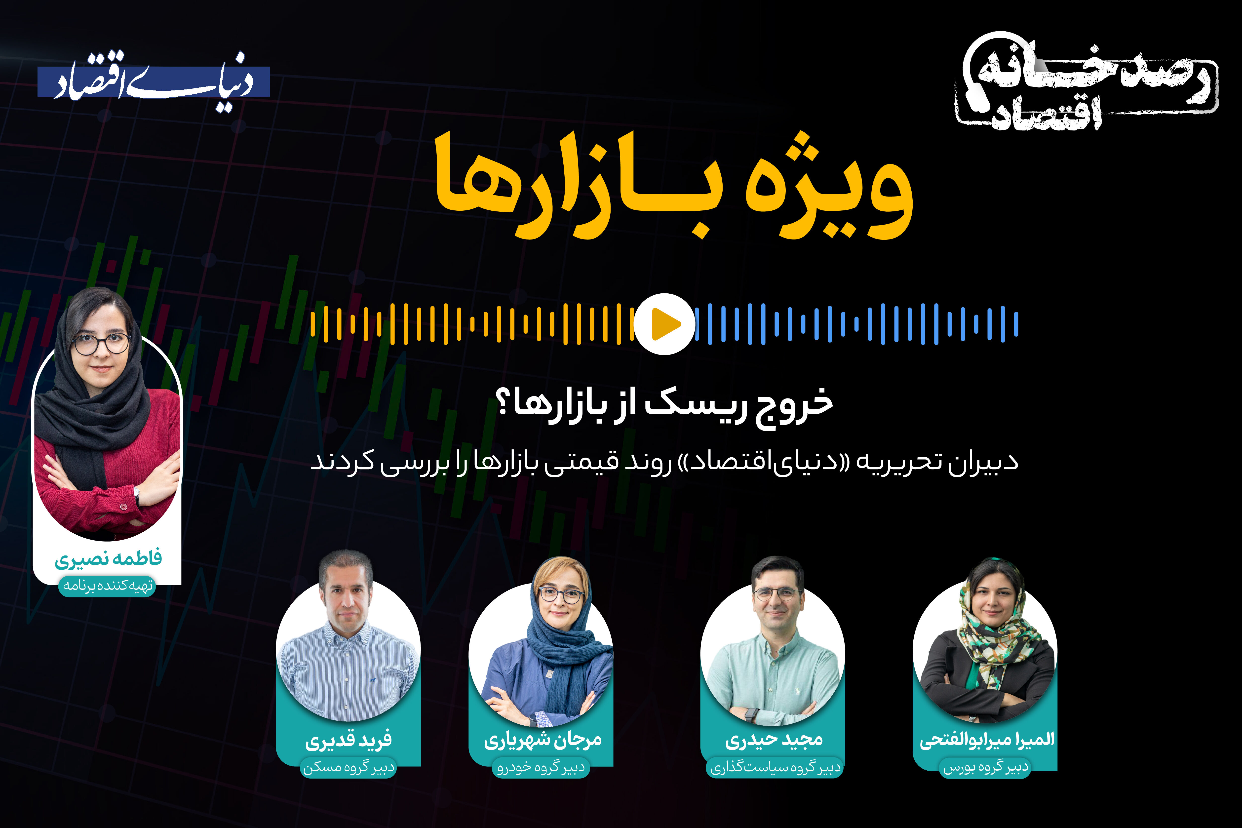 خروج ریسک از بازارها؟