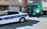 کامیون ۱۰ چرخ با راننده ۱۷ ساله متوقف شد
