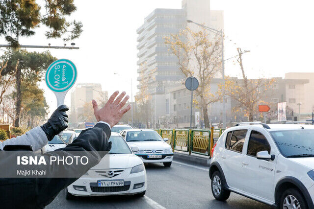 اطلاعیه پلیس راهور درباره یک مامور متخلف