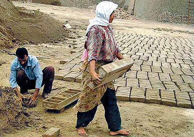 رفع گیر تولید آجر در یزد