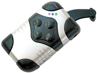 MP3Player که با دست شارژ می‌شود