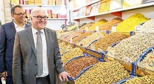 بازدید وزیر خارجه آلمان از بازار ایران