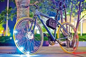 دوچرخه‌ای با فناوری نورپردازی جدید