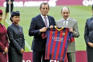 قرارداد 95 میلیون یورویی هواپیمایی قطر با بارسلونا