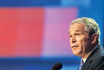 بوش: سیاست من درباره ایران تغییر نکرده است