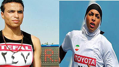 مریم طوسی و رضا بوعذار قهرمان دو و میدانی آسیا شدند
