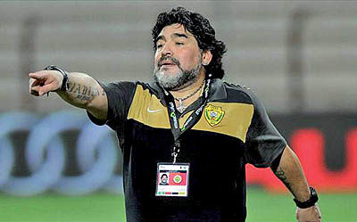 مارادونا: دیگر نمی‌خواهم در دنیای فوتبال کار کنم