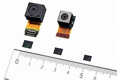 نمایش دوربین 12 مگاپیکسلی سونی برای تلفن‌های همراه