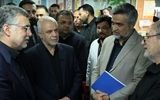عیادت ظفرقندی از کودک ۵ ساله خانواده شهید رایان قاسمیان