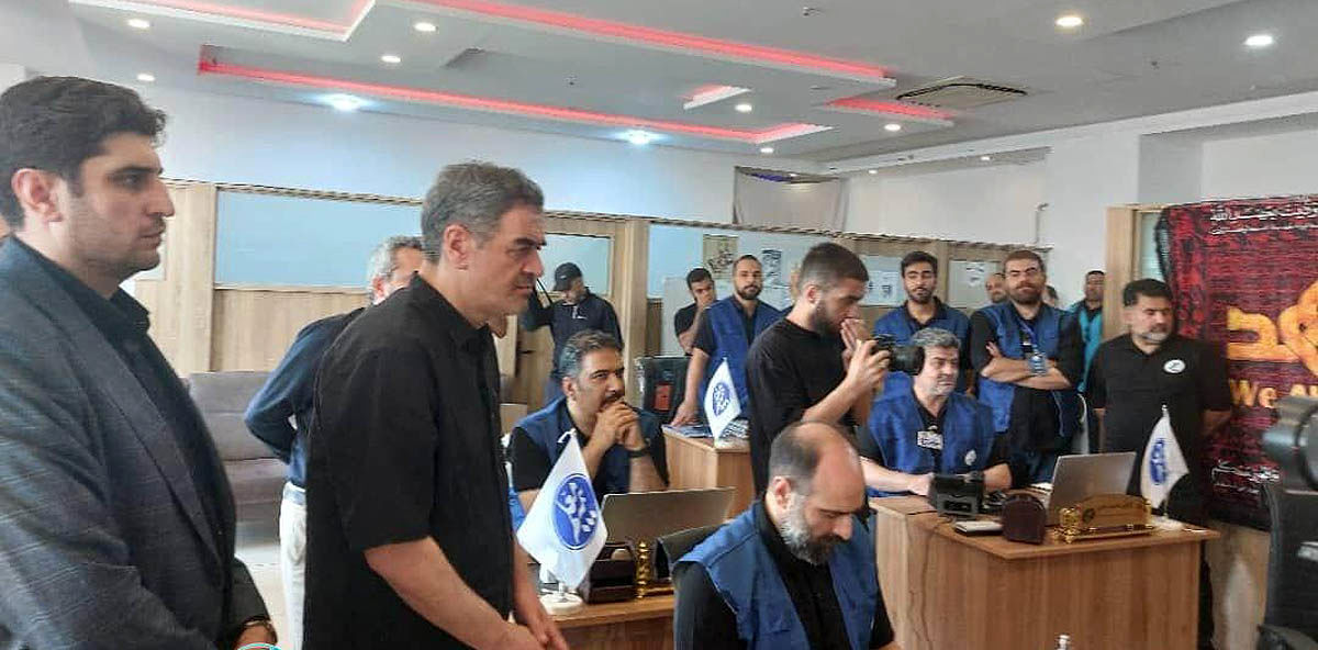 بازدید رئیسکل بیمه مرکزی از روند خدماترسانی به زائران اربعین