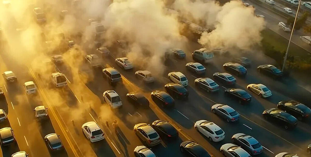 نقش خودرو در آلودگی هوا