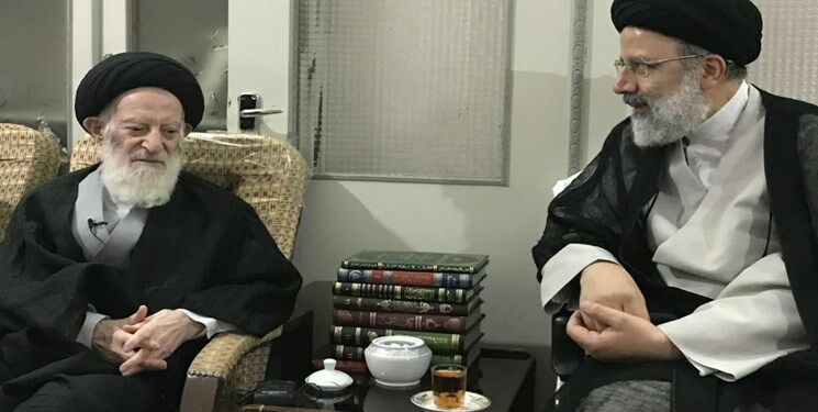 رئیسی با آیت الله شبیری زنجانی دیدار کرد