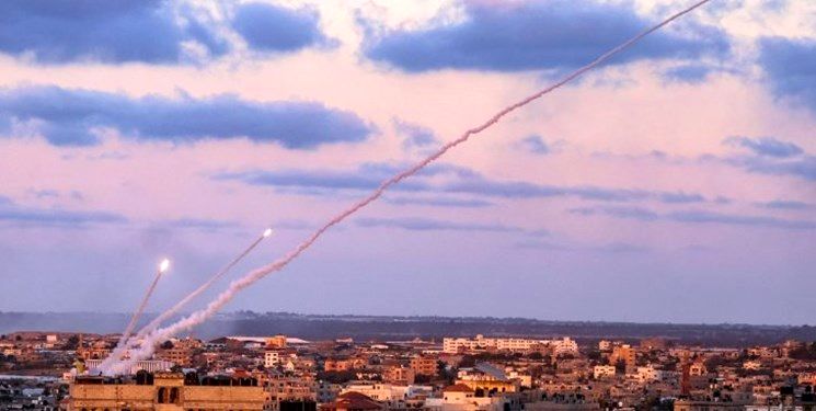 شلیک موشک از نوار غزه به سوی شهرک‌های اشغالی