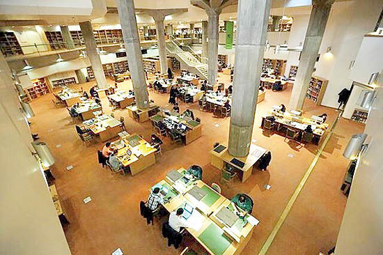 تالارهای عمومی کتابخانه ملی بازگشایی شد