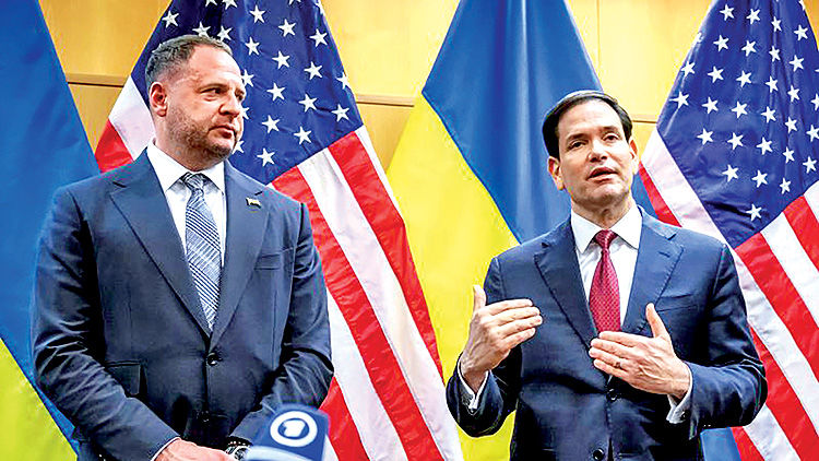 خط قرمز اروپا برای صلح در اوکراین