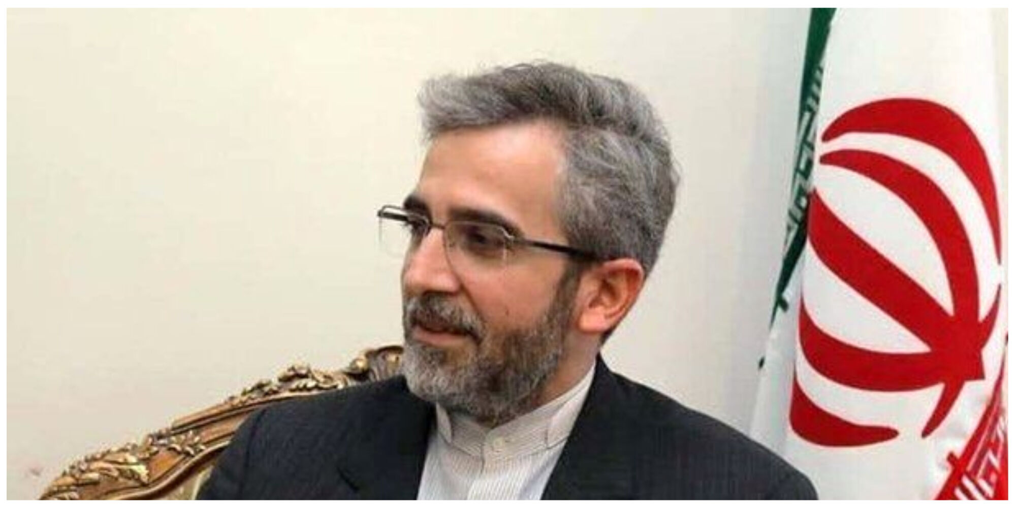 تیپ متفاوت مذاکره کننده ارشد ایران در بغداد/ عکس
