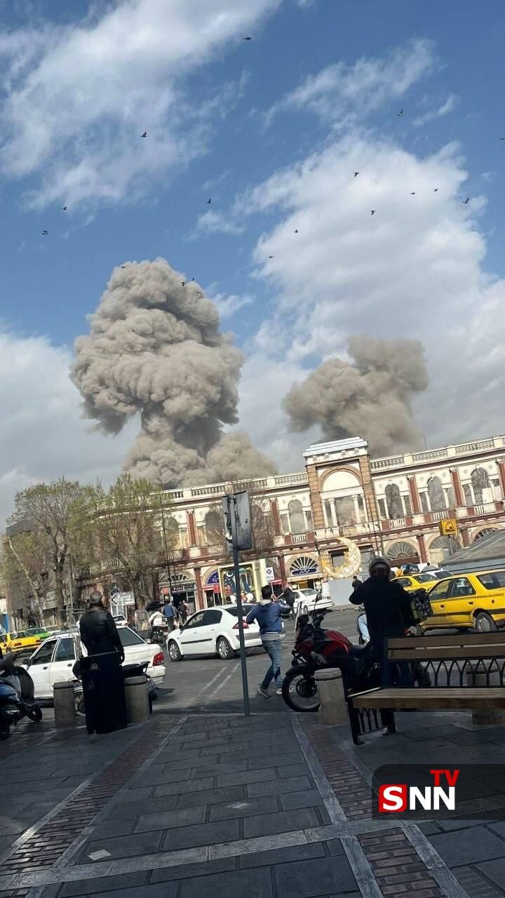 تصاویری از انفجار در تهران