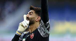  لحظه تمدید قرارداد بیرانوند با پرسپولیس+عکس
