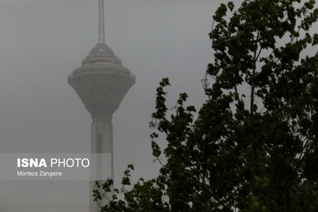 احتمال خیزش گرد و خاک در تهران طی ۵ روز آینده
