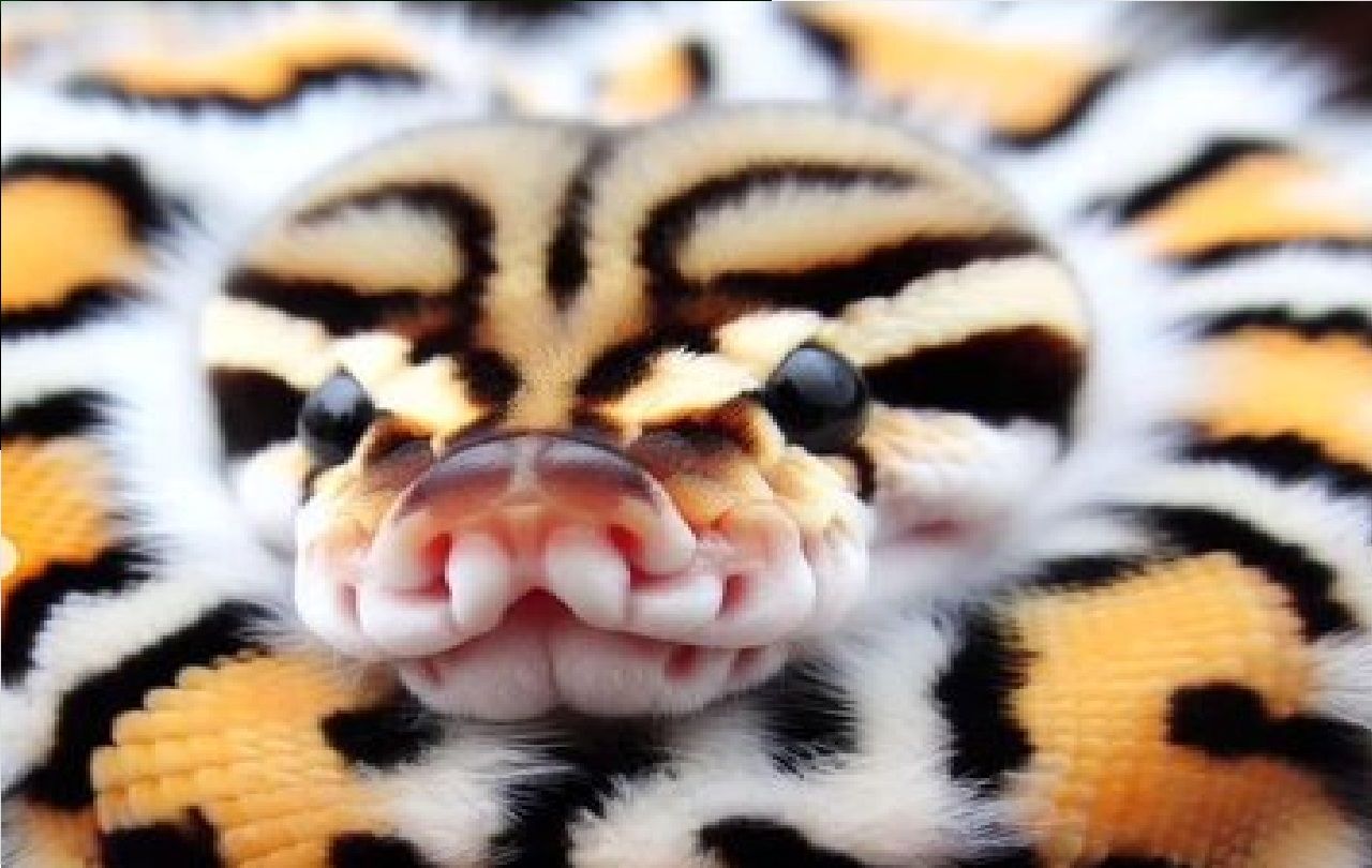 این مارهای پشمالو را هیچ جا ندیده‌اید + عکس