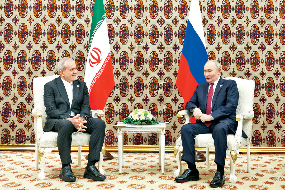 دیدار پوتین و پزشکیان