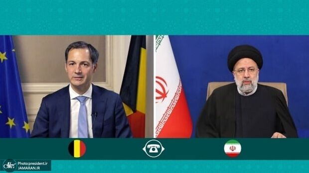 جزئیات رایزنی تلفنی رئیسی با نخست وزیر بلژیک