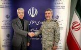 دیدار سخنگوی ارتش و اسماعیل بقایی؛ دیپلماسی و میدان دوشادوش یکدیگر برای ایران