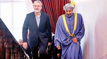 لاریجانی عازم عمان می‌شود