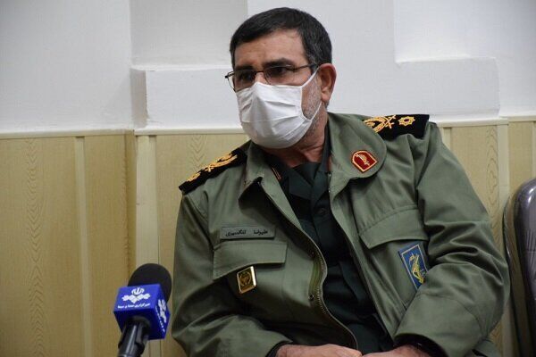 بازدید سردار تنگسیری از مناطق زلزله‌زده هرمزگان
